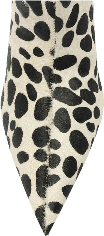 Maryann Curve Genuine Calf Hair Pointed Toe Bootie - Image 8
