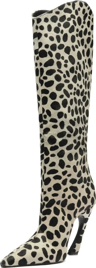 Maryann Up Genuine Calf HairTall Boot - Image 10