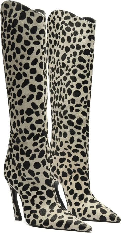 Maryann Up Genuine Calf HairTall Boot - Image 11
