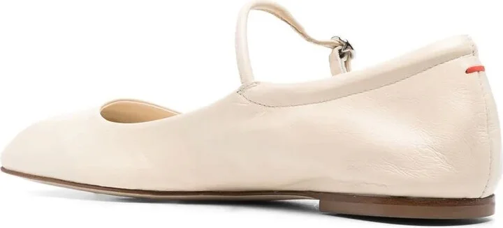 Maryjane leather ballerina shoes - Image 3