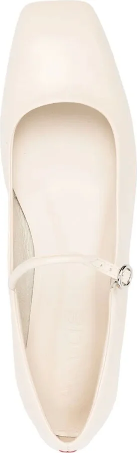 Maryjane leather ballerina shoes - Image 4