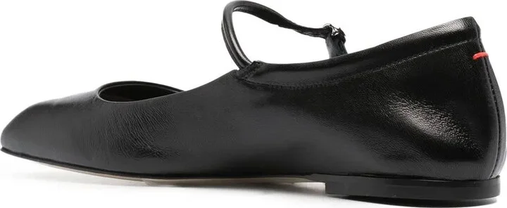 Maryjane leather ballerina shoes - Image 3