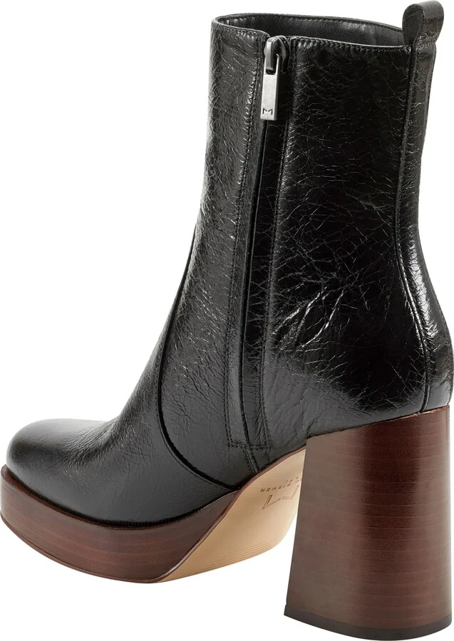 Marysa Block Heel Platform Bootie - Image 2