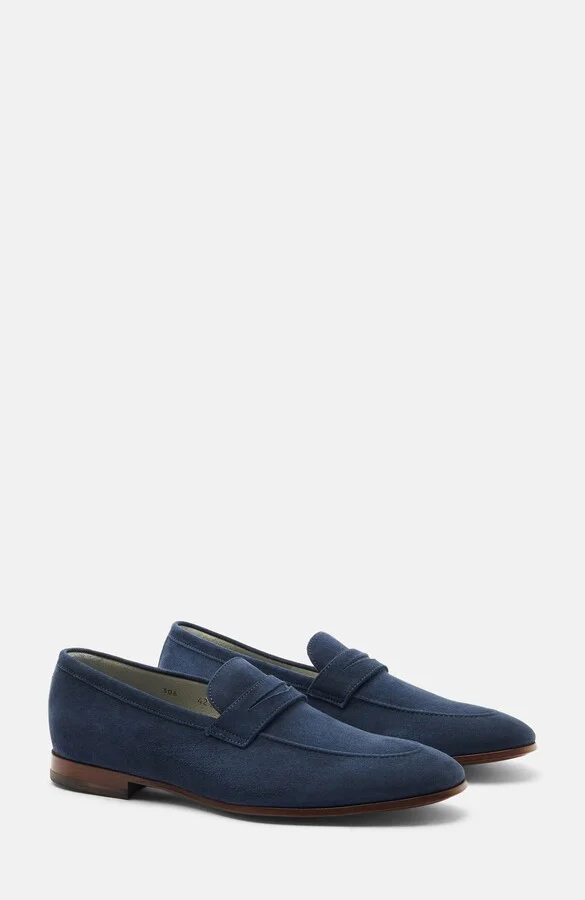 Dark Blue Suede