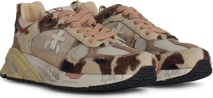 'mased' Multicolor Leather Blend Sneakers - Image 2