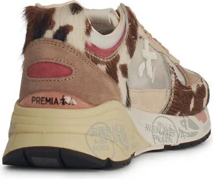 'mased' Multicolor Leather Blend Sneakers - Image 3