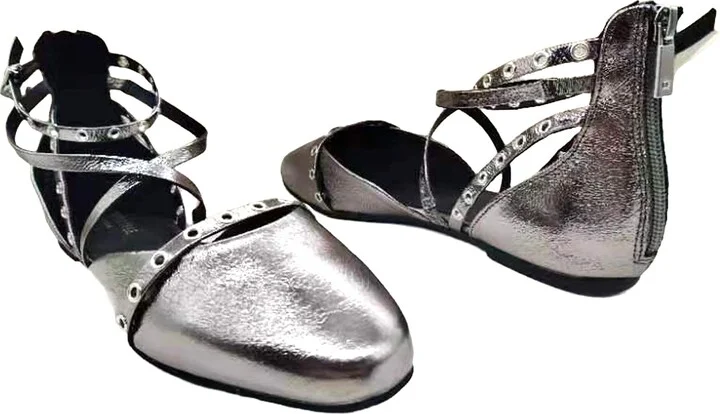 Mason Ankle Strap d'Orsay Flat - Image 5