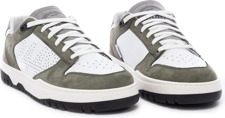WHITE GREY GREEN