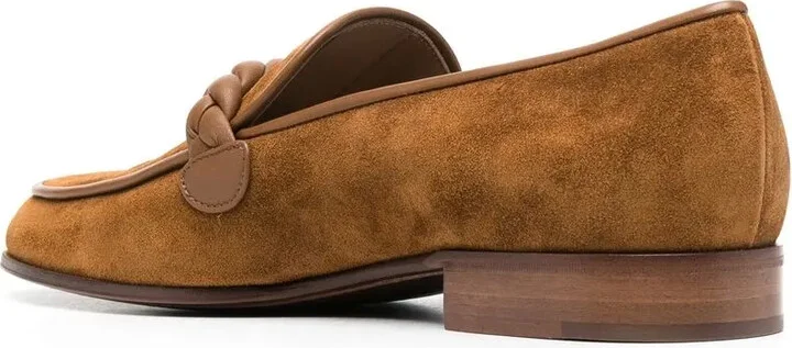 Massimo braided suede loafers - Image 3
