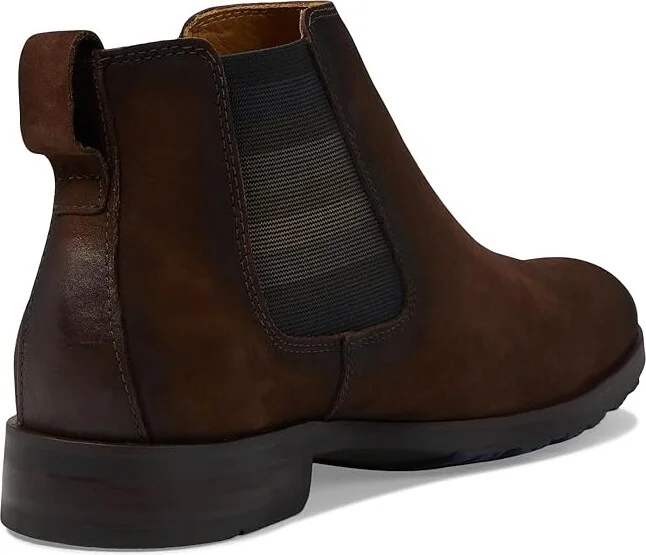 Massimo Matteo Chelsea Classic Boots Men's Boots Cafe Nubuck : 11.5 D - Medium, Leather - Image 4