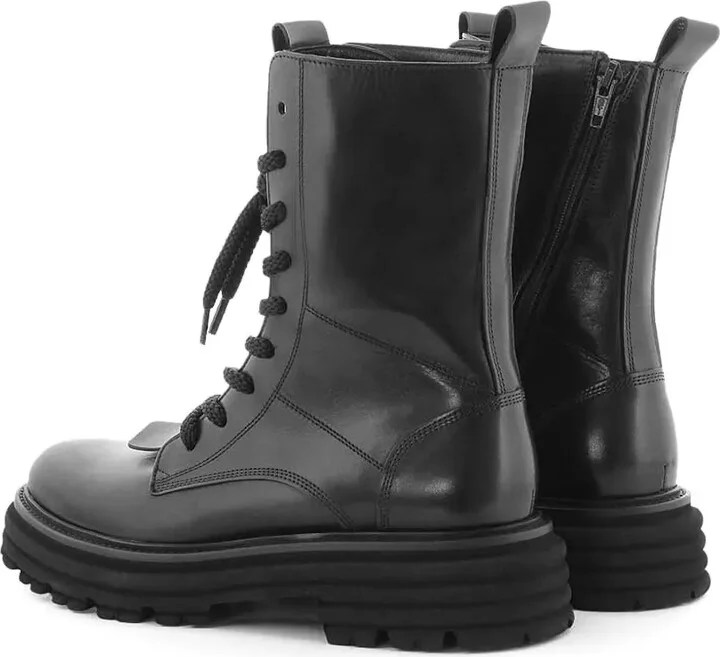 Master lace-up chunky-sole combat boots - Image 2