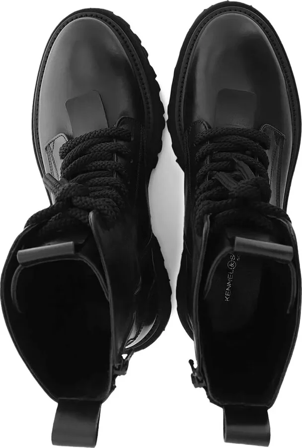 Master lace-up chunky-sole combat boots - Image 3