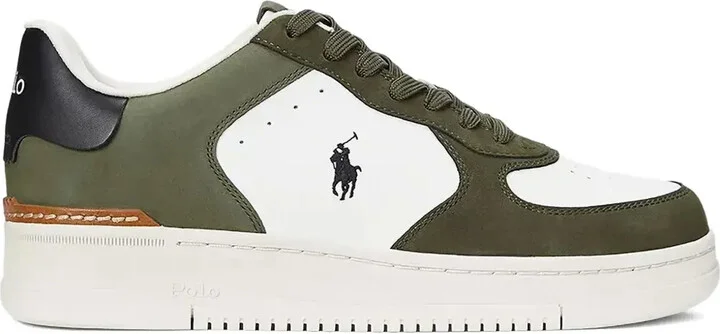 Masters Court contrasting-panel sneakers