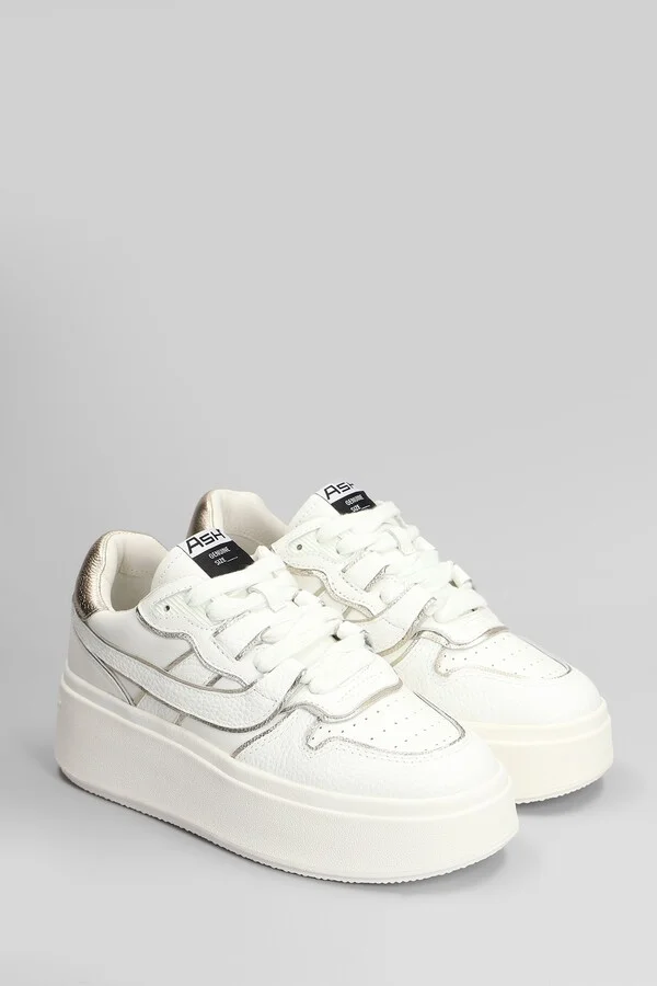 Match Bis Sneakers In White Leather - Image 2