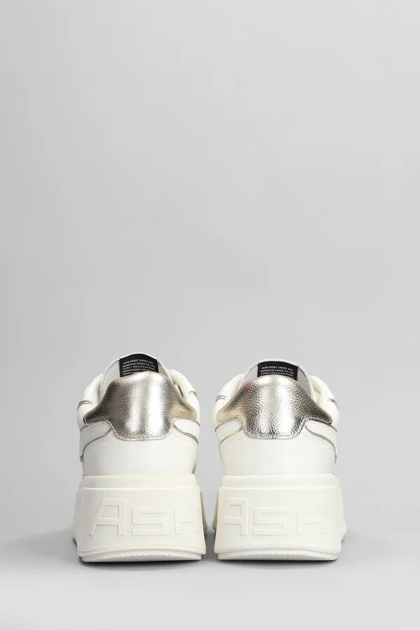 Match Bis Sneakers In White Leather - Image 4