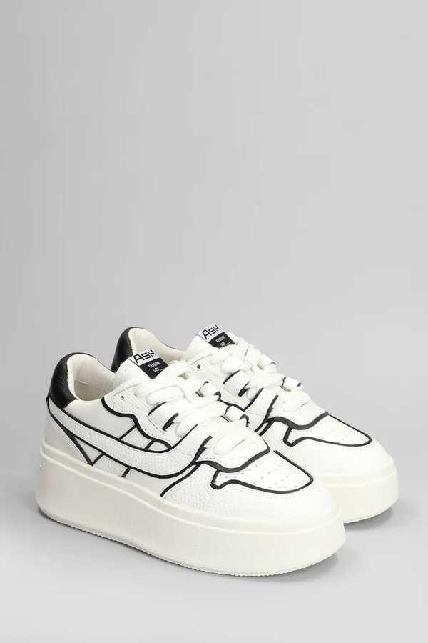 Match Bis Sneakers In White Leather - Image 2