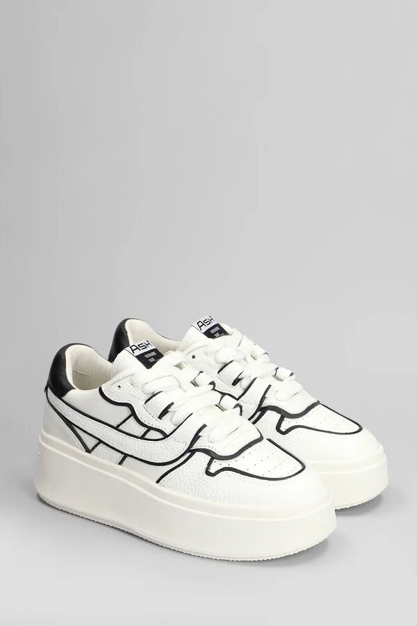 Match Bis Sneakers In White Leather - Image 2