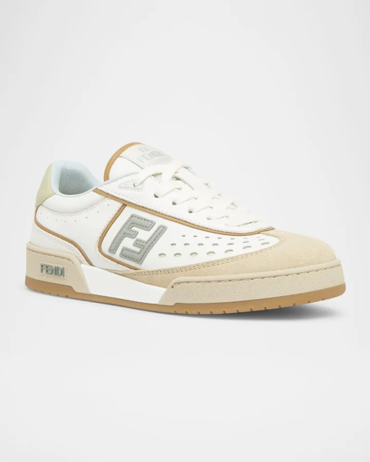 Match Calfskin Low-Top Sneakers - Image 4