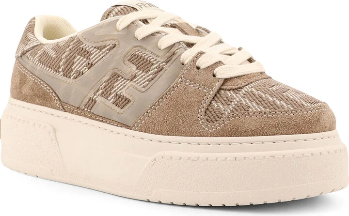 Match Canvas And Suede Low-top Sneakers - Image 2