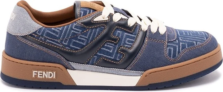 ` Match` Denim Sneakers