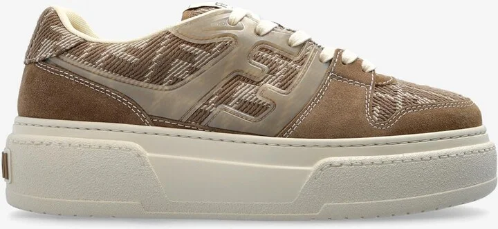 Match FF Jacquard Flatform Sneakers