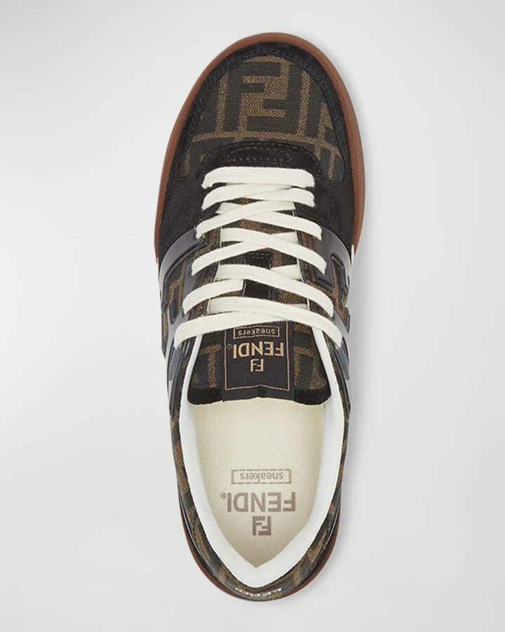 Match FF Jacquard Low-Top Sneakers - Image 2
