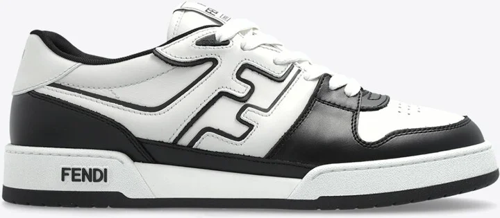Match Leather Low-Top Sneakers