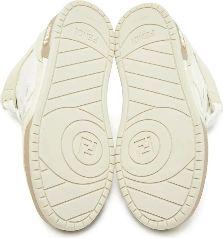 Match leather sneakers - Image 4