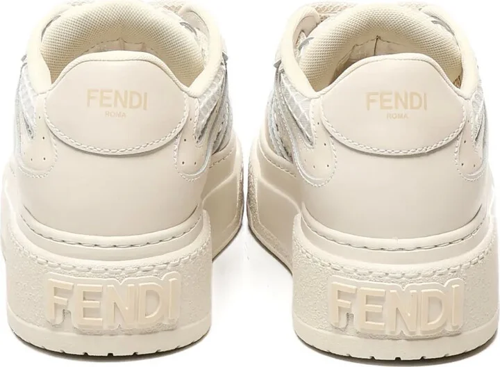 Match logo-plaque low-top sneakers - Image 3