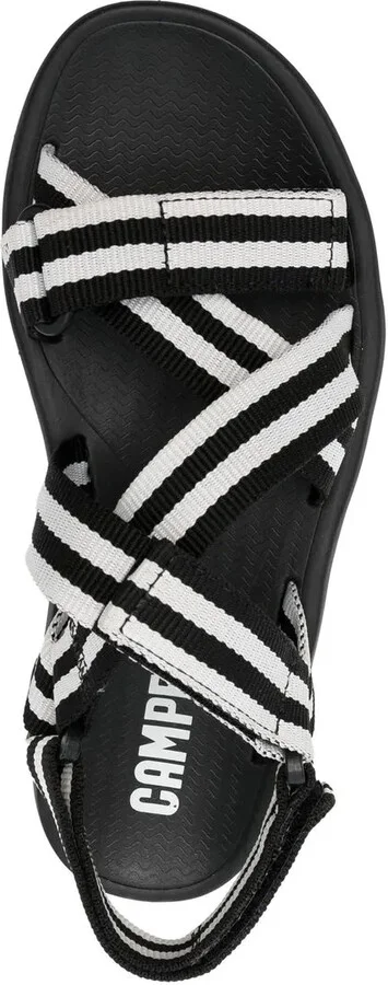 Match stripe-print sandals - Image 4