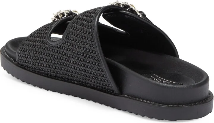 Matcha Crystal Strap Slide Sandal - Image 2