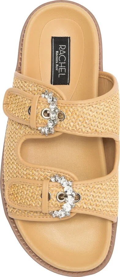 Matcha Crystal Strap Slide Sandal - Image 11