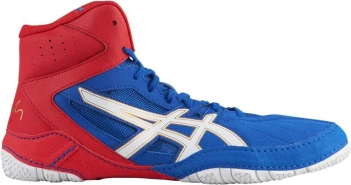 Matcontrol 1081A022-400 Sneaker Men's Blue White Wrestling Shoes EEE1838 (Blue,11)