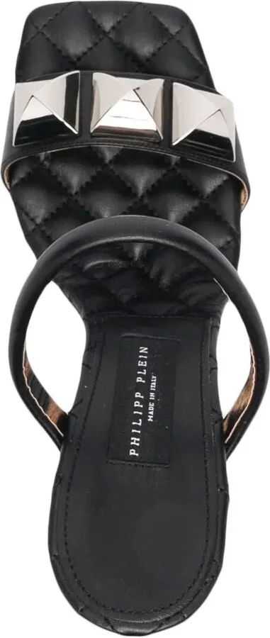 Matelasse leather wedges - Image 4
