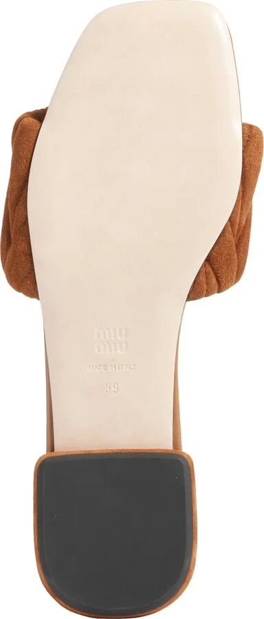 Matelassé Slide Sandal - Image 6