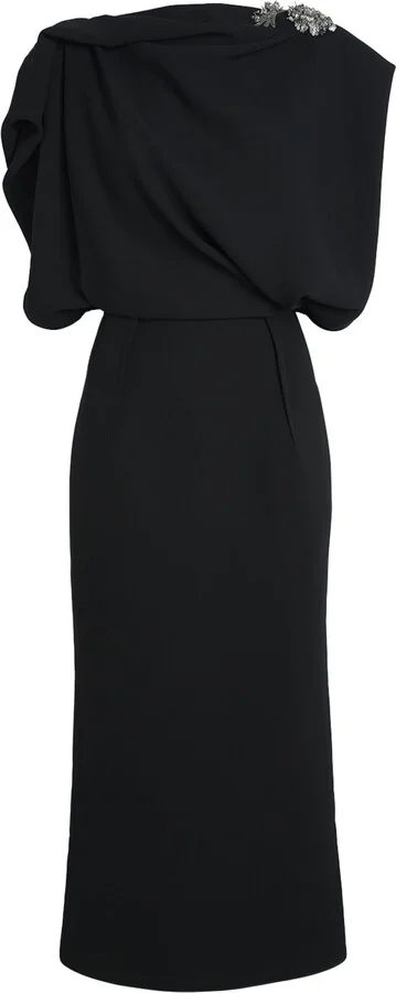 Maticevski Crystal-Embellished Protocal Midi Dress