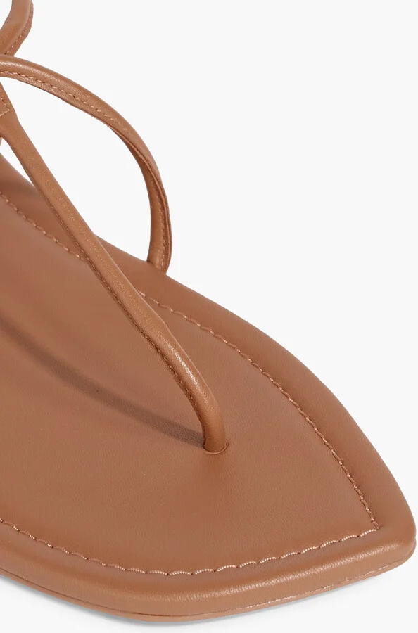 Matilda leather slingback sandals - Image 4