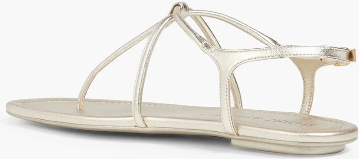 Matilda metallic leather sandals - Image 3