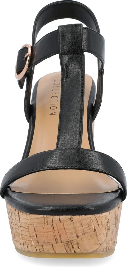 Matildaa Tru Comfort T-Strap Platform Wedge Sandal - Image 10