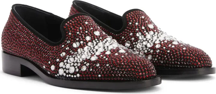 Matildha crystal-embellished loafers - Image 2