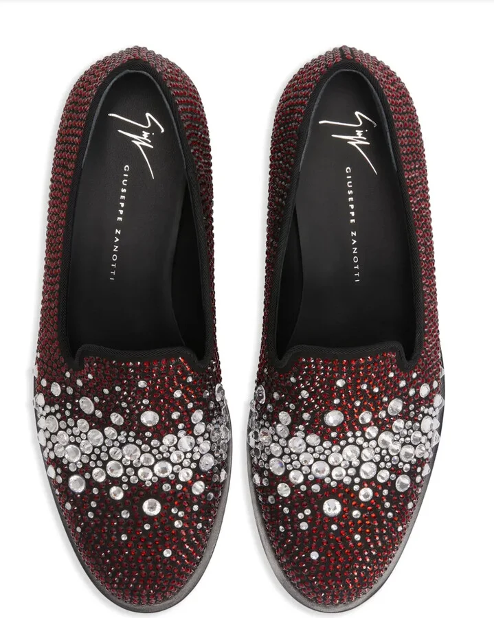 Matildha crystal-embellished loafers - Image 4