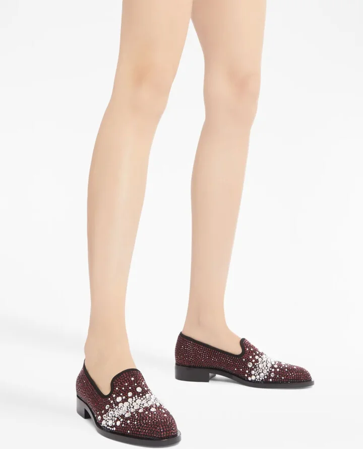 Matildha crystal-embellished loafers - Image 5