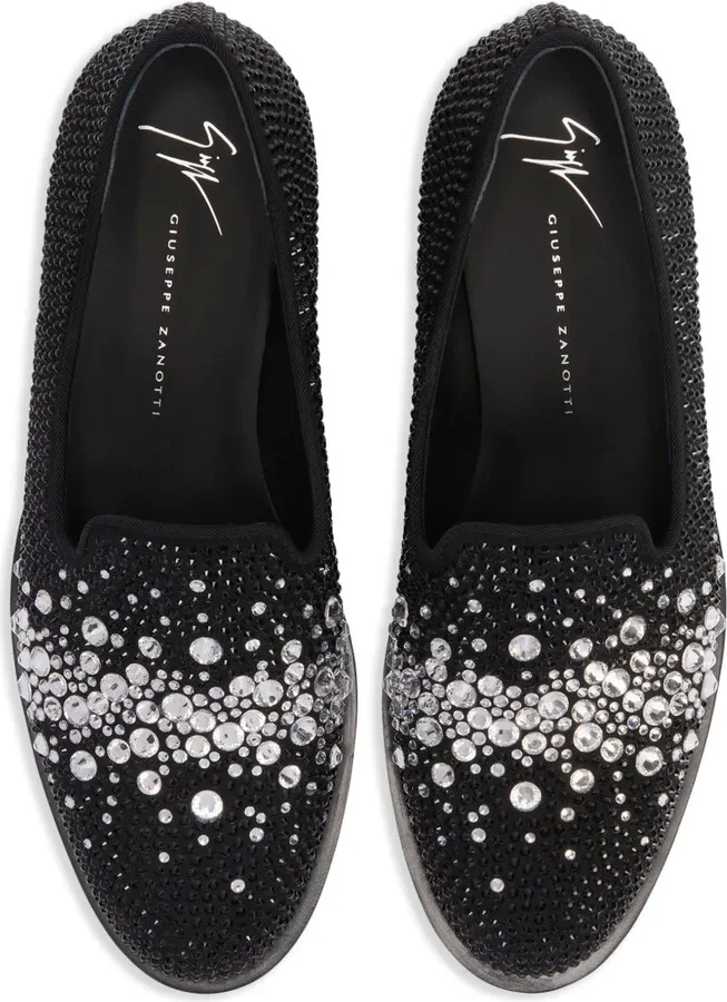 Matildha crystal-embellished loafers - Image 4