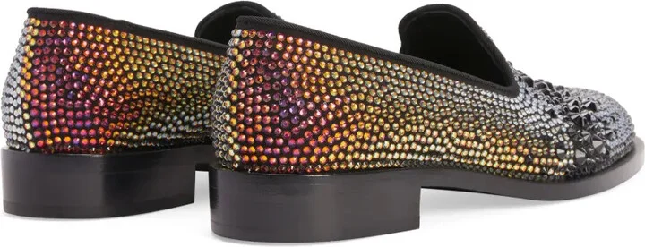 Matildha crystal-embellished loafers - Image 3