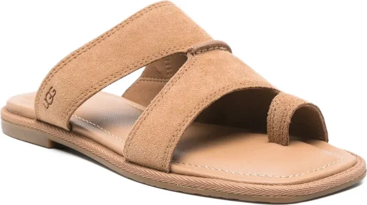 Matira double-strap suede flat sandals - Image 2