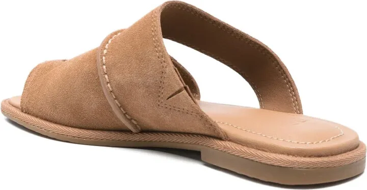 Matira double-strap suede flat sandals - Image 3