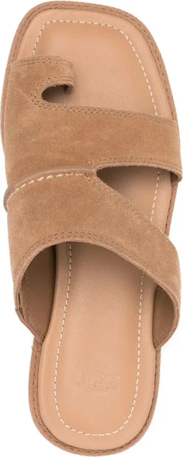Matira double-strap suede flat sandals - Image 4