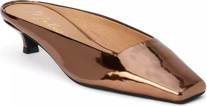 Bronze Metallic Leather