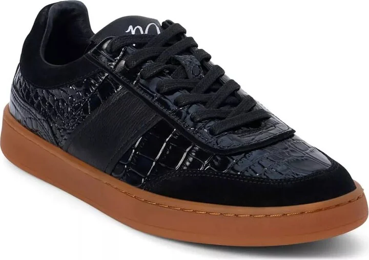 Black Croc Print