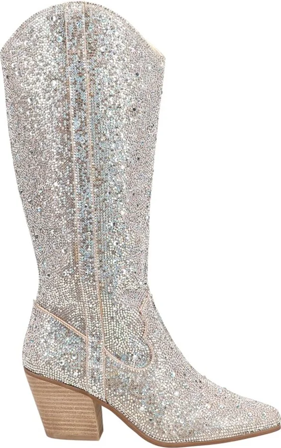 Matisse Women's Nashville Rhinestone Pointed Toe Fashion Cowboy Boots